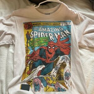 Marvel Graphic Tee - White, Yellow, Blue